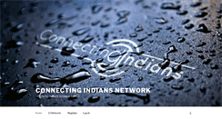 Desktop Screenshot of connectingindians.com